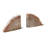 Rustic Stone Bookends