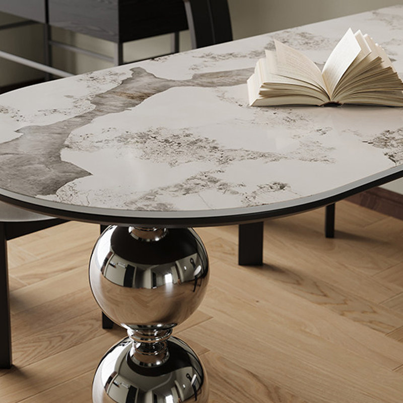Table de salle à manger Modern, 29.52"H x 70.86"L x 31.49"W