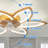 Acea 29.53'' 7 Blade Ceiling Fan with LED Lights，Indoor Remote Control Ceiling Fans With Lights-93063557