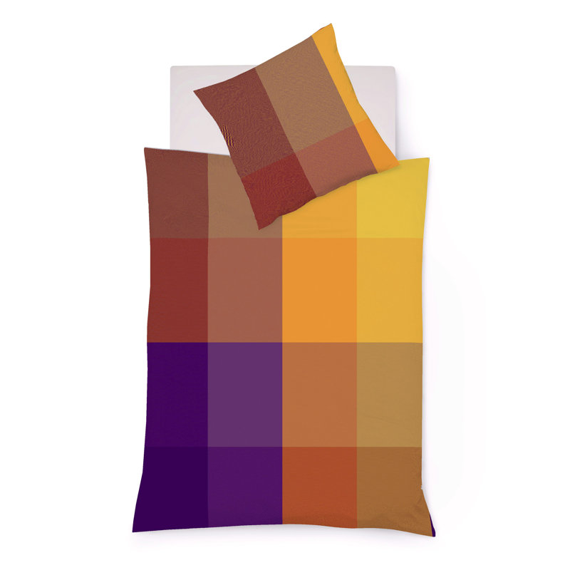 Flannel Duvet Cover Set, Multicolour, Single - 1 Pillowcase (80 x 80 cm)