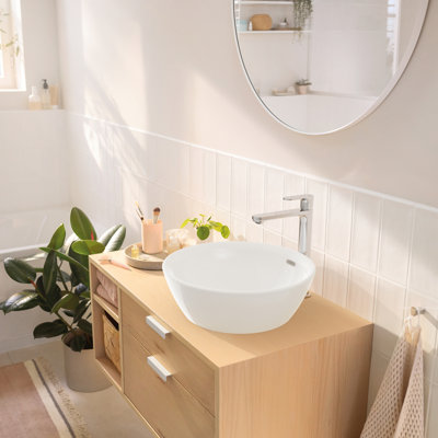Rebris S Single Hole Bathroom Faucet