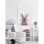 Cryal hippie lapin imprimé sur bois blanc-2110113953