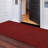 Runner Rug Hallway Non Slip Rubber Back Custom Size As Carpet Doormat Throw Rug Red Striped-1941431036