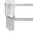 Charleston 52'' Glass Top Console Table