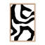 Abstract Black Gems by  - Picture Frame Painting on Paper-131274106-131274112-131274120
