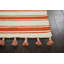 Tapis ivoire / orange tissé à la main Paxtonville-700553631