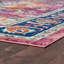 Tapis oriental mauve / or / bleu Depew-2088449360