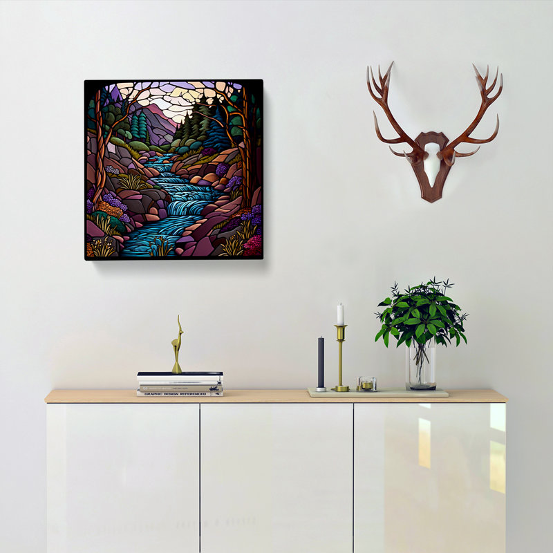 Print, 35cm H x 35cm W x 3cm D