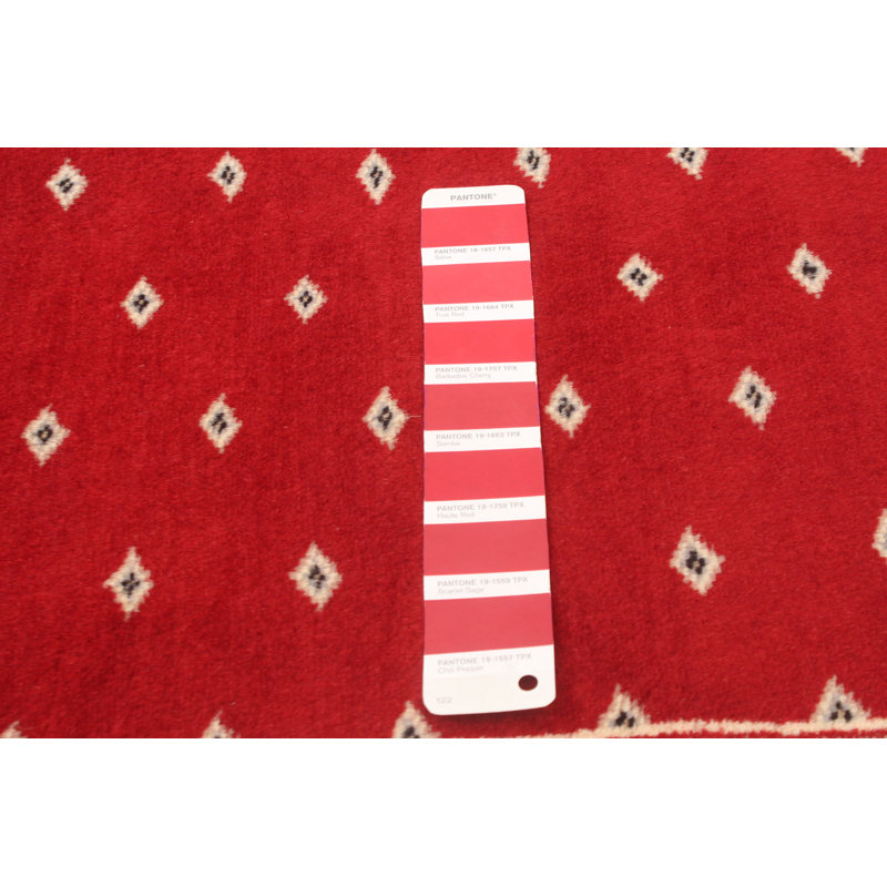 Tapis unique en laine noué à la main nouvel âge de 2 pi 7 po x 4 pi 1 po Moriel