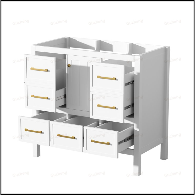 Meuble-lavabo de 36 pouces seulement, Blanc