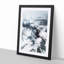 Snow Covered Mountain Range - Picture Frame Art Prints-55618569-55618572