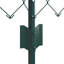 80cm H x 1000cm W Steel Border Fencing