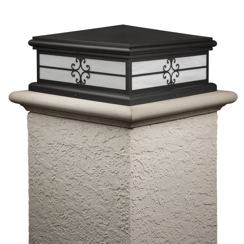 Plafonnier pour support 2 lumières Ballou, H 10,5 po x l 19,5 po x P 19,5 po, Or irisé, Noir texturé