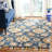 Ellin-Ann Hand Tufted Wool Floral Rug-1882918468