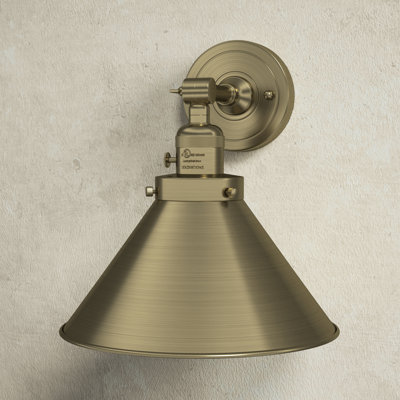 Dillon 1 - Light Dimmable Armed Sconce