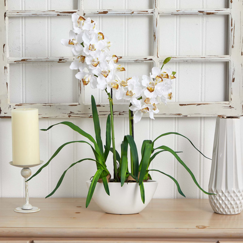 Centre de table Cymbidium Orchids