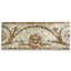 6.3 in. x 15.7 in. Marble Tile