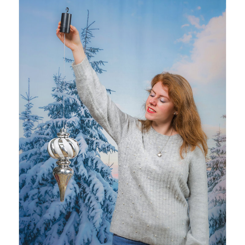 11.02'' Lighted Finial Ornament