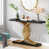 Black Faux Marble/Gold