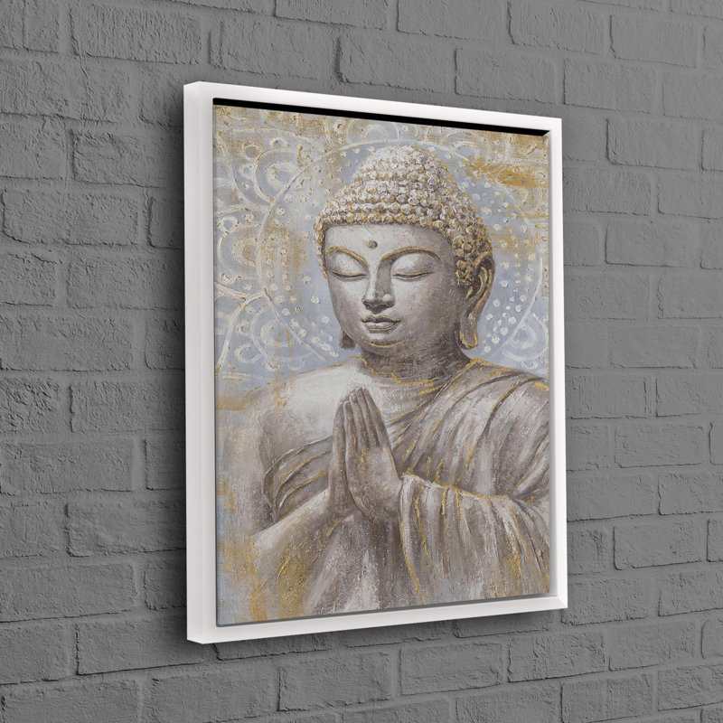 Print on Canvas, White, Framed Print without Mat, 30 cm H x 20 cm W