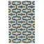 Vassar Geometric Area Rug in Forest-1539212782