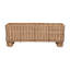 Provence Rattan Rectangular Planter - Whitewash