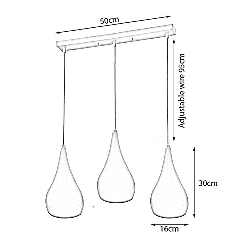 Continuum 3 - Light Pendant, Grey