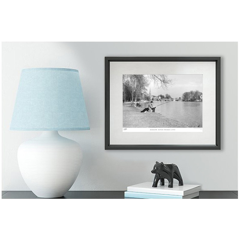 Marlow, River Thames C1955 by Francis Frith - Single Picture Frame Print, 28cm H x 36cm W x 2.3cm D
