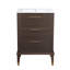 Meuble-lavabo 24 po Hugo en noyer-115355689-115355690