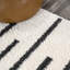 Tapis blanc / gris Colline-1176354179