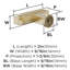 2 inch (51mm) Length Cabinet Knob-111952155