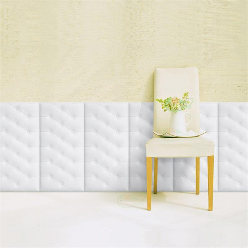 Adhésif décoratif tablette 3D, Blanc