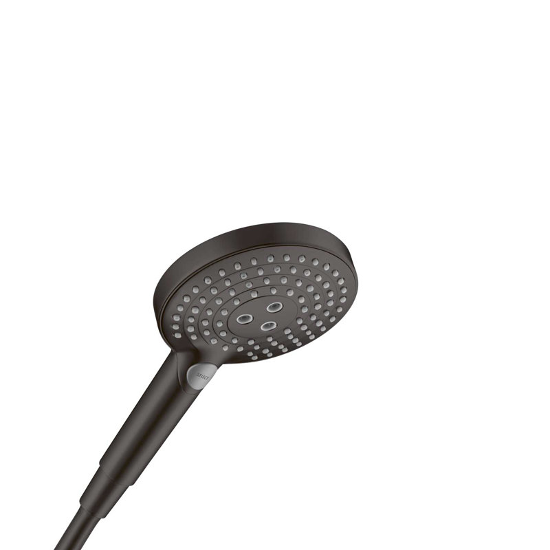 Raindance S Powder Rain Handheld Shower Head with Select, Matte Black, 2.5 GPM