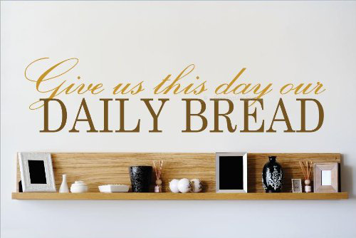Religious & Spiritual Wall Decal, 6" H x 30" W x 0.16" D
