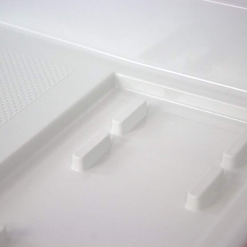 White Rectangular 60'' x 34'' Resin Shower Base with Right Drain