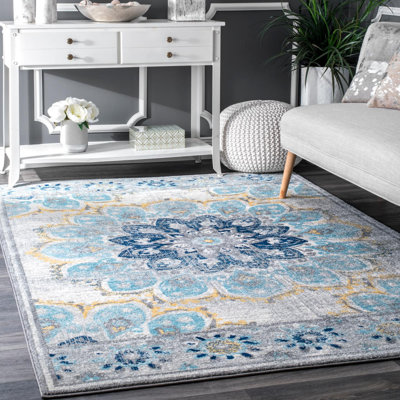 Floral Area Rug