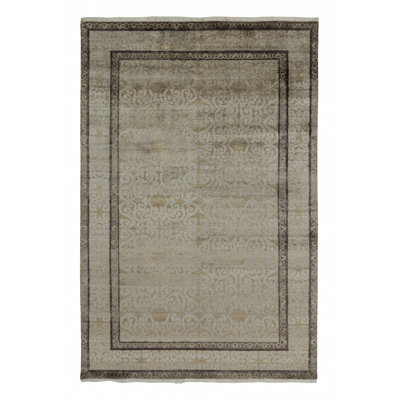 One-of-a-Kind 6' X 9' Hand Knotted Area Rug