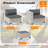  12 - Person Outdoor Wicker Patio Conversation Furniture Set with Cushions-1816889142