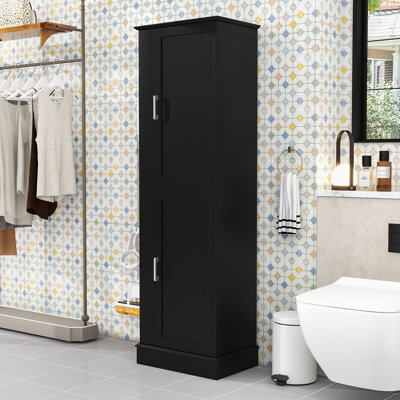 Modern Bathroom Storage Cabinet with Ample Storage, Water-Proof Surface