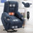 Large Power Lift Recliner Chair with Massage and Heat for Elderly, Overstuffed Wide Recliners, Heavy Duty Motion Mechanism with USB and Type C Ports, 2 Steel Cup Holders