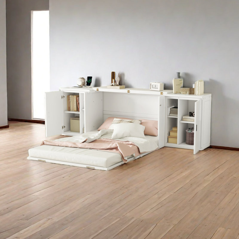 Natyra Murphy Bed, White