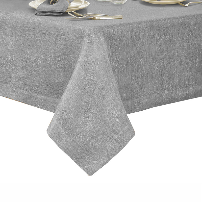 Nappe La Classica, L 96 po x l 70 po, Gris / Argent