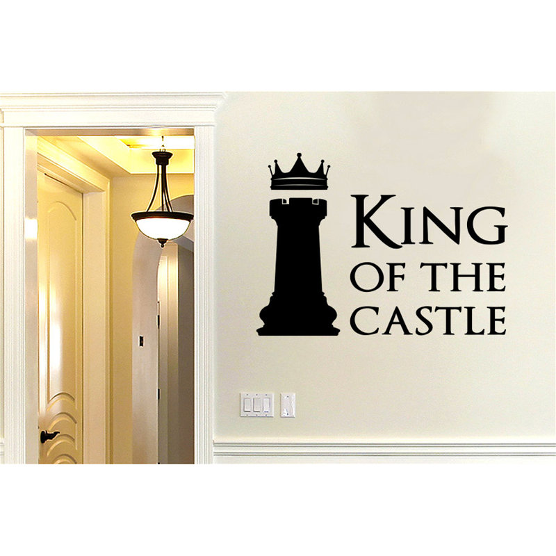Wall Decal, Black, Large