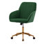 Fauteuil ajustable pour la chambre à coucher - Velours, siège ergonomique prolongé-293720678