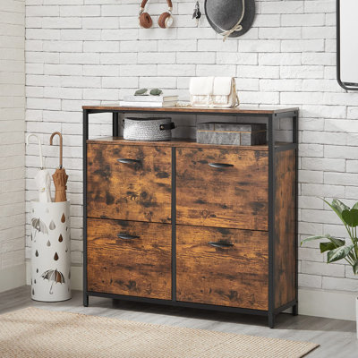 20 - Pair Flip Down Shoe Storage