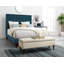 Banc de rangement rembourré Collette Chic-1991837638