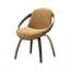 Chaise de bureau pivotante rembourrée 360 degrés-44419259