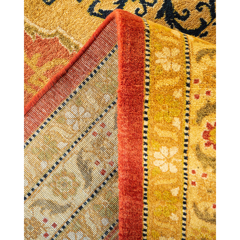 Classic One-of-a-Kind 9' 2" X 12' 5" Hand Knotted Area Rug
