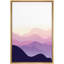 Mauve, dégradé, paysage de montagne, formes abstraites, art moderne, illusion 3D minimaliste-102488147-102488150