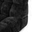 Roba Upholstered Fabric Swivel Lounge Chair